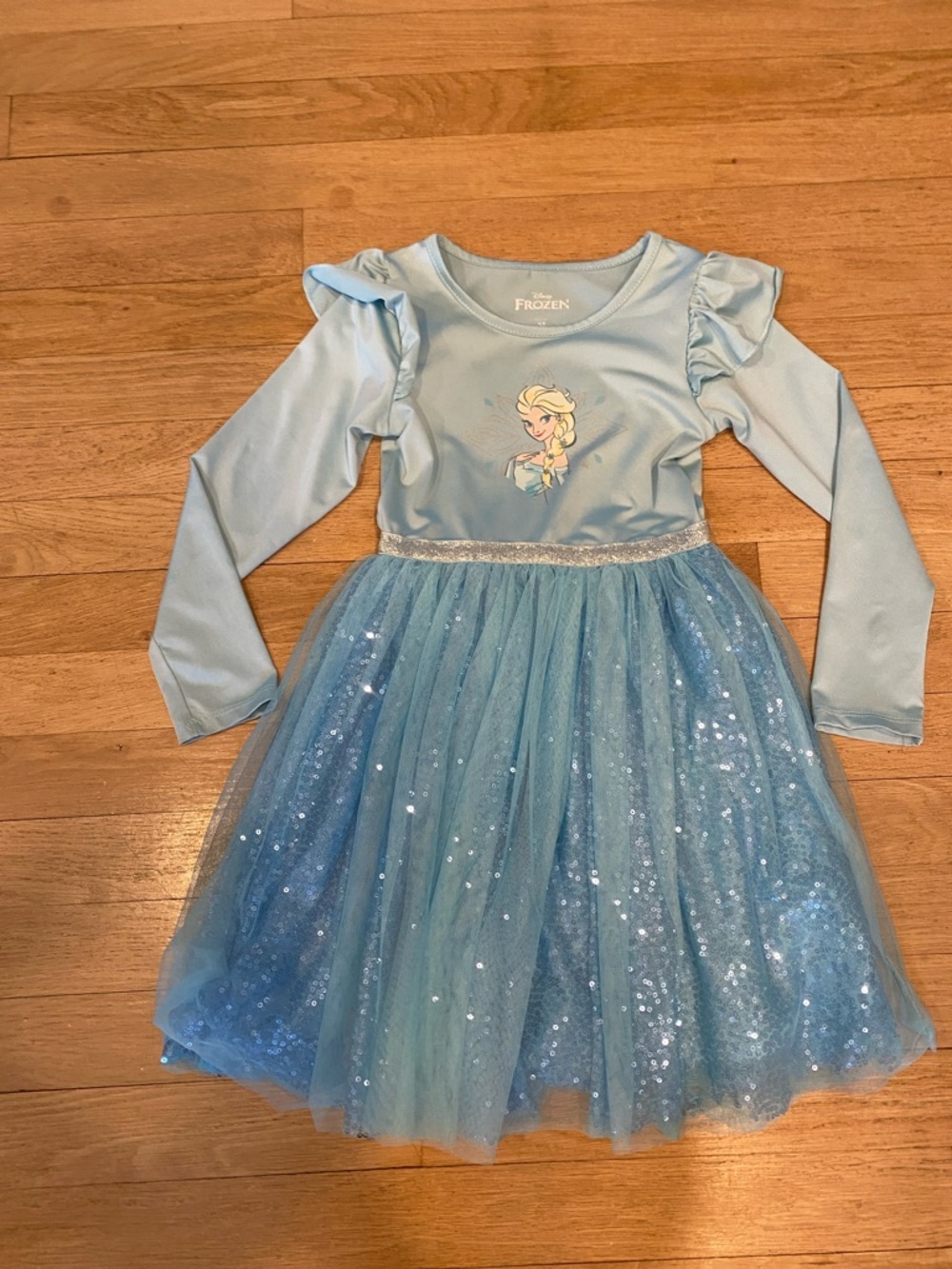 Disney Light Blue Elsa Sequin Tulle Dress